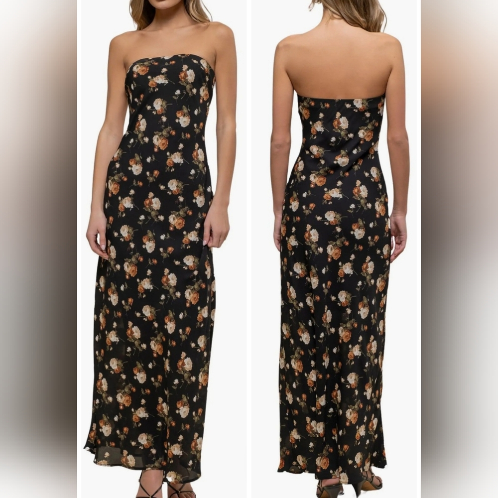 The Workshop Strapless Dress, Size L
